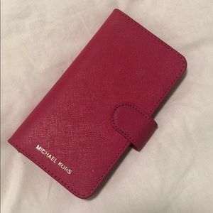 Michael Kors iphone10 wallet/phone case 💕
